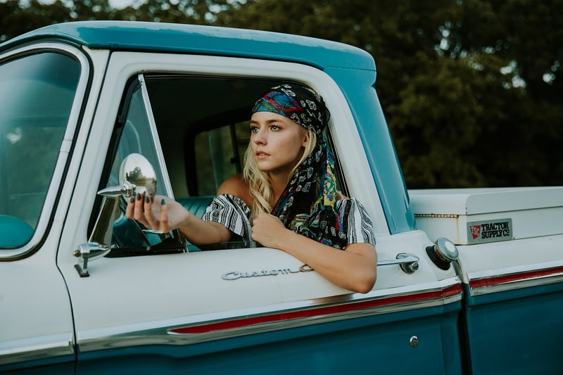 Retro Styled Woman